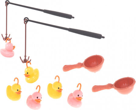 Family game fish catching ducklings + blue accessories hind ja info | Arendavad mänguasjad | kaup24.ee