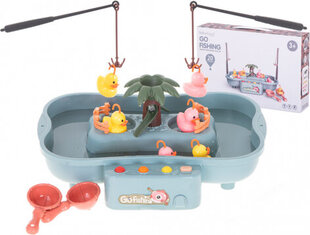 Family game fish catching ducklings + blue accessories hind ja info | Arendavad mänguasjad | kaup24.ee