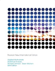 Applied Multivariate Statistical Analysis: Pearson New International Edition 6th edition hind ja info | Majandusalased raamatud | kaup24.ee