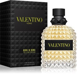 Мужские духи Valentino Uomo Born In Roma Yellow - EDT, 100 мл цена и информация | Мужские духи | kaup24.ee