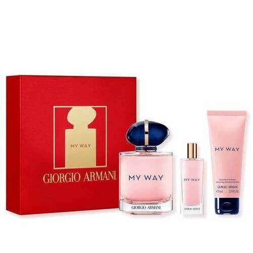 Armani My Way - EDP 90 ml + EDP 15 ml + body lotion 75 ml hind ja info | Naiste parfüümid | kaup24.ee