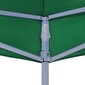 vidaXL roheline kokkupandav telk, 291 x 291 x 315 cm цена и информация | Varikatused ja aiapaviljonid | kaup24.ee