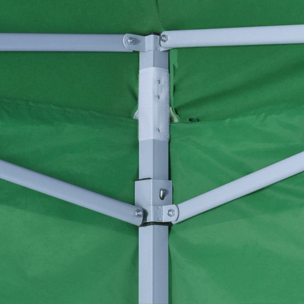 vidaXL roheline kokkupandav telk, 291 x 291 x 315 cm nelja seinaga hind ja info | Varikatused ja aiapaviljonid | kaup24.ee