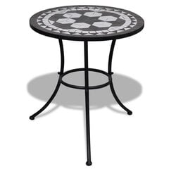 Кофейный столик с отделкой из мозаичной плитки, 60 см цена и информация | Садовые столы, столики | kaup24.ee