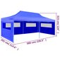 vidaXL sinine kokkupandav pop-up peotelk, 580 x 291 x 315 cm цена и информация | Varikatused ja aiapaviljonid | kaup24.ee