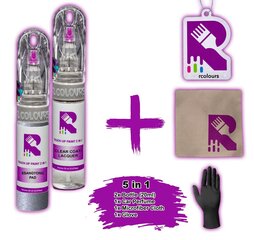 Корректор краски + лак Ssangyong Korando Grand purple PAD цена и информация | Автомобильная краска | kaup24.ee