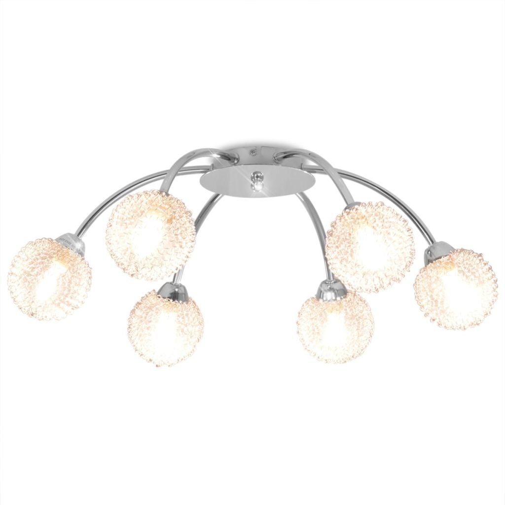 vidaXL Laevalgusti 6 LED G9 pirniga, 240 W hind ja info | Laelambid | kaup24.ee