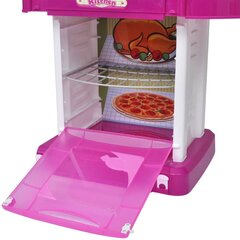 Детская игровая кухня со звуковыми и световыми эффектами, розовая цена и информация | Игрушки для девочек | kaup24.ee