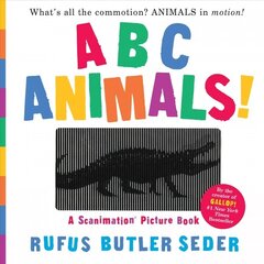 ABC Animals!: A Scanimation Picture Book hind ja info | Väikelaste raamatud | kaup24.ee
