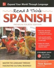 Read & Think Spanish, Premium Fourth Edition 4th edition цена и информация | Пособия по изучению иностранных языков | kaup24.ee