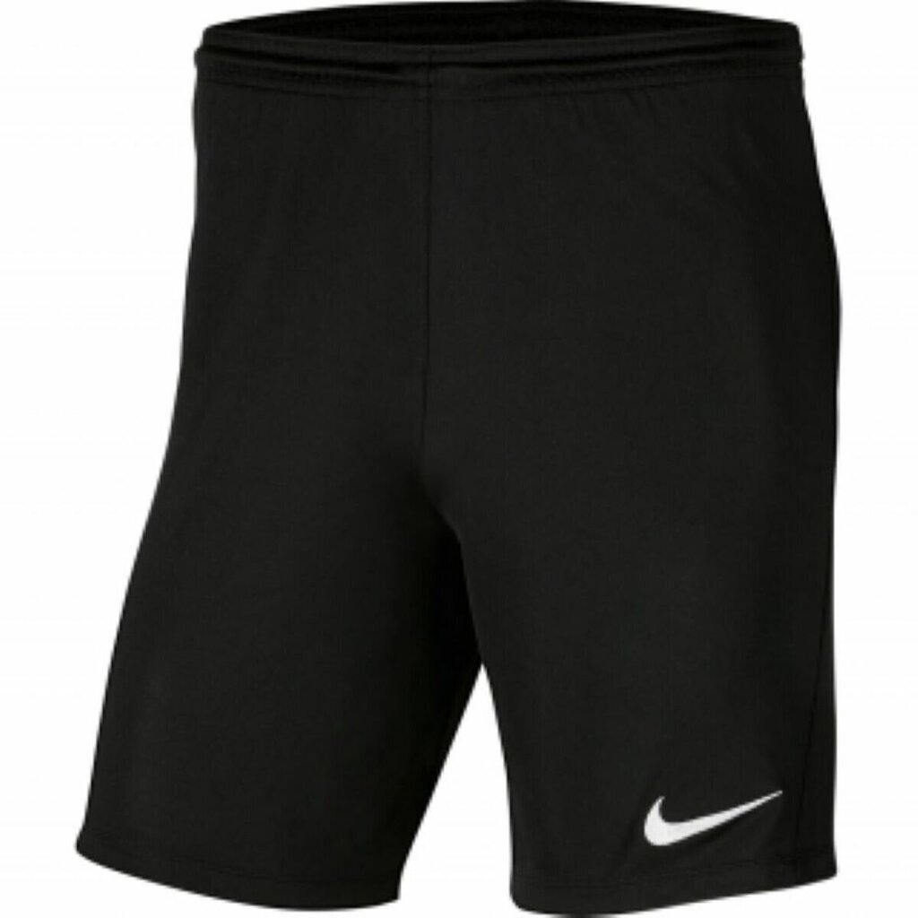 Spordipüksid meestele Nike iii knit bv6855 010, mustad цена и информация | Meeste spordiriided | kaup24.ee