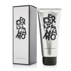 Salvatore Ferragamo Uomo Shower Gel 200ml hind ja info | Dušigeelid, õlid | kaup24.ee