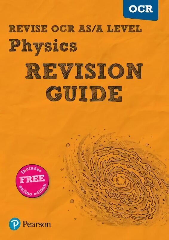 Pearson REVISE OCR AS/A Level Physics Revision Guide: for home learning, 2022 and 2023 assessments and exams цена и информация | Majandusalased raamatud | kaup24.ee