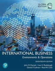 International Business, Global Edition 17th edition цена и информация | Книги по экономике | kaup24.ee