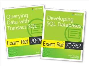 MCSA SQL Server 2016 Database Development Exam Ref 2-pack: Exam Refs 70-761 and 70-762 hind ja info | Majandusalased raamatud | kaup24.ee