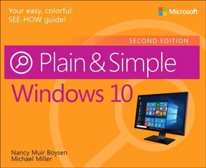 Windows 10 Plain & Simple 2nd edition цена и информация | Книги по экономике | kaup24.ee