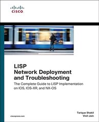 LISP Network Deployment and Troubleshooting: The Complete Guide to LISP Implementation on IOS-XE, IOS-XR, and NX-OS hind ja info | Majandusalased raamatud | kaup24.ee