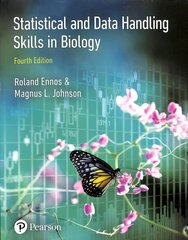 Statistical And Data Handling Skills in Biology 4th edition цена и информация | Книги по экономике | kaup24.ee