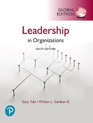 Leadership in Organizations, Global Edition 9th edition цена и информация | Книги по экономике | kaup24.ee