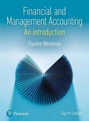 Financial and Management Accounting: An Introduction 8th edition цена и информация | Книги по экономике | kaup24.ee