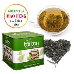 Eksklusiivne Hiina keiserlik roheline tee pungadega MAO FENG Green tee, Tarlton, 150 g hind ja info | Tee | kaup24.ee