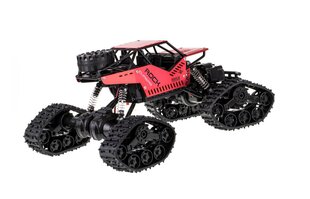 Kaugjuhitav sõiduk Rock Crawler 4X4 LHC012 (Punane värv) цена и информация | Игрушки для мальчиков | kaup24.ee