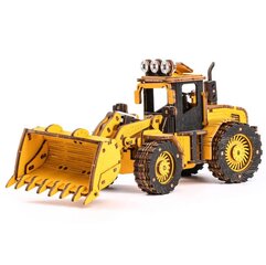 3D puidust konstruktor Front-end Loader hind ja info | Klotsid ja konstruktorid | kaup24.ee