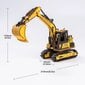 3D puidust konstruktor Excavator hind ja info | Klotsid ja konstruktorid | kaup24.ee