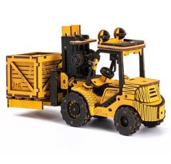 3D puidust konstruktor Robotime Forklift hind ja info | Klotsid ja konstruktorid | kaup24.ee