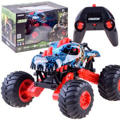 RC0537C Monster DINO Suur raadio teel juhitav 4x4 sõiduk koos kaugjuhtimispuldiga цена и информация | Игрушки для мальчиков | kaup24.ee