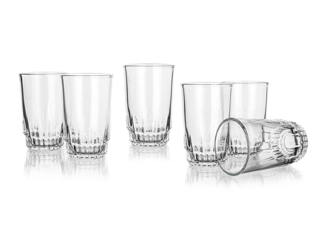 Klaasid 275 ml, 6 tk hind ja info | Klaasid, tassid ja kannud | kaup24.ee