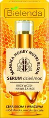 Питательная и увлажняющая сыворотка для лица Bielenda Manuka Honey Nutri Elixir, 30 г цена и информация | Сыворотки для лица, масла | kaup24.ee
