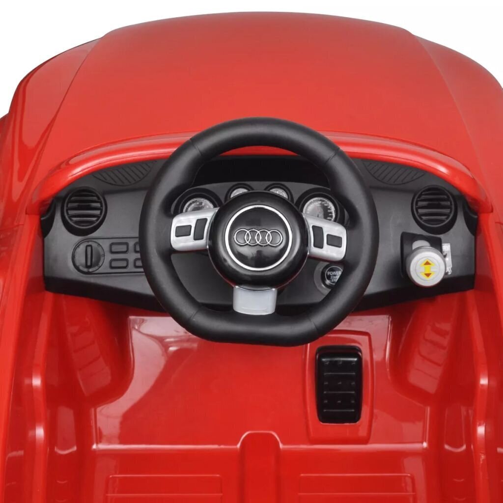 Punane Audi TT RS pealeistutav auto lastele puldiga hind ja info | Laste elektriautod | kaup24.ee