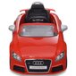 Punane Audi TT RS pealeistutav auto lastele puldiga hind ja info | Laste elektriautod | kaup24.ee