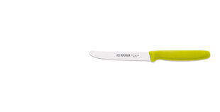 Нож 11 см, волнистое лезвие, зеленоватая рукоять цена и информация | Ножи и аксессуары для них | kaup24.ee