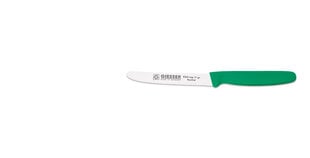 Нож 11 см, волнистое лезвие, зеленая рукоять цена и информация | Ножи и аксессуары для них | kaup24.ee