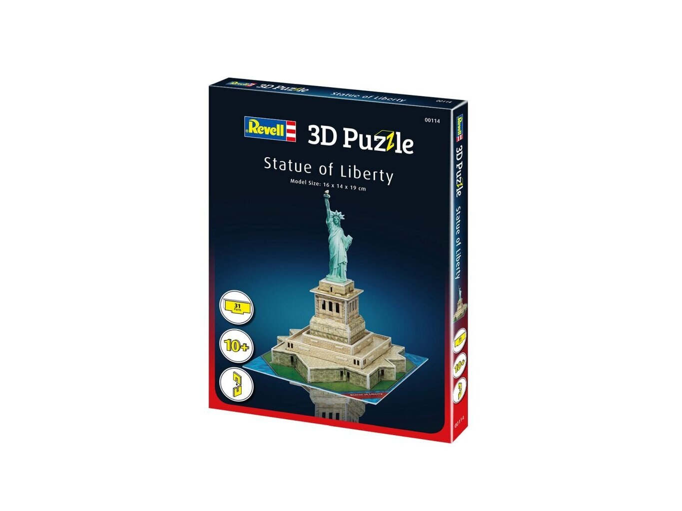 3D pusle Vabadussammas Revell, 00114 цена и информация | Arendavad mänguasjad | kaup24.ee