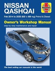 Nissan Qashqai Petrol & Diesel (Feb '14-'20) 63 to 69 hind ja info | Reisiraamatud, reisijuhid | kaup24.ee