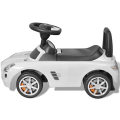 Mercedes Benz lükatav laste mänguauto valge цена и информация | Игрушки для малышей | kaup24.ee