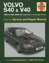 Volvo S40 & V40 Petrol: 96-04 hind ja info | Reisiraamatud, reisijuhid | kaup24.ee