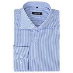 Мужская рубашка 131603, синяя цена и информация | Мужские рубашки | kaup24.ee