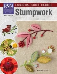 RSN Essential Stitch Guides: Stumpwork: Large Format Edition hind ja info | Kunstiraamatud | kaup24.ee