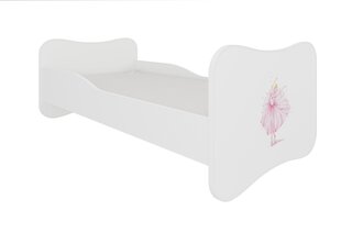 Кровать ADRK Furniture Gonzalo Ballerina, 160x80 см, белый цвет цена и информация | Детские кровати | kaup24.ee