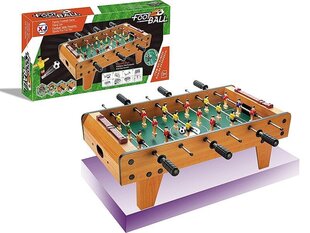 Lauajalgpall Family football game 60.5x30x20 cm, puidust, 2 mängijat, 3+ цена и информация | Настольные игры, головоломки | kaup24.ee