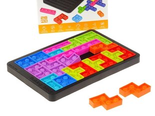 Lõbus lauamäng Pop-It Tetris, 3+ hind ja info | Lauamängud ja mõistatused | kaup24.ee