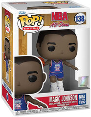 Фигурка Funko POP! NBA Magic Johnson All-star Exclusive цена и информация | Атрибутика для игроков | kaup24.ee