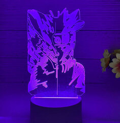 Lamp 3D Led Naruto hind ja info | Lastetoa valgustid | kaup24.ee