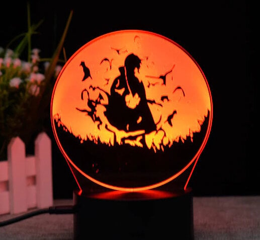 Lamp 3D Led Naruto hind ja info | Lastetoa valgustid | kaup24.ee