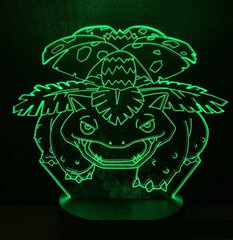 Lamp 3D Led Pokemon цена и информация | Детские светильники | kaup24.ee