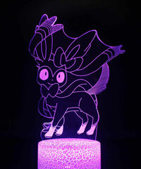 Lamp 3D Led Pokemon hind ja info | Lastetoa valgustid | kaup24.ee